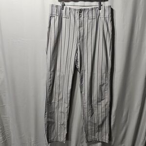 Vtg Boombah Ultimate Baseball Softball Pants White W/Blue Stripes 36 Waist